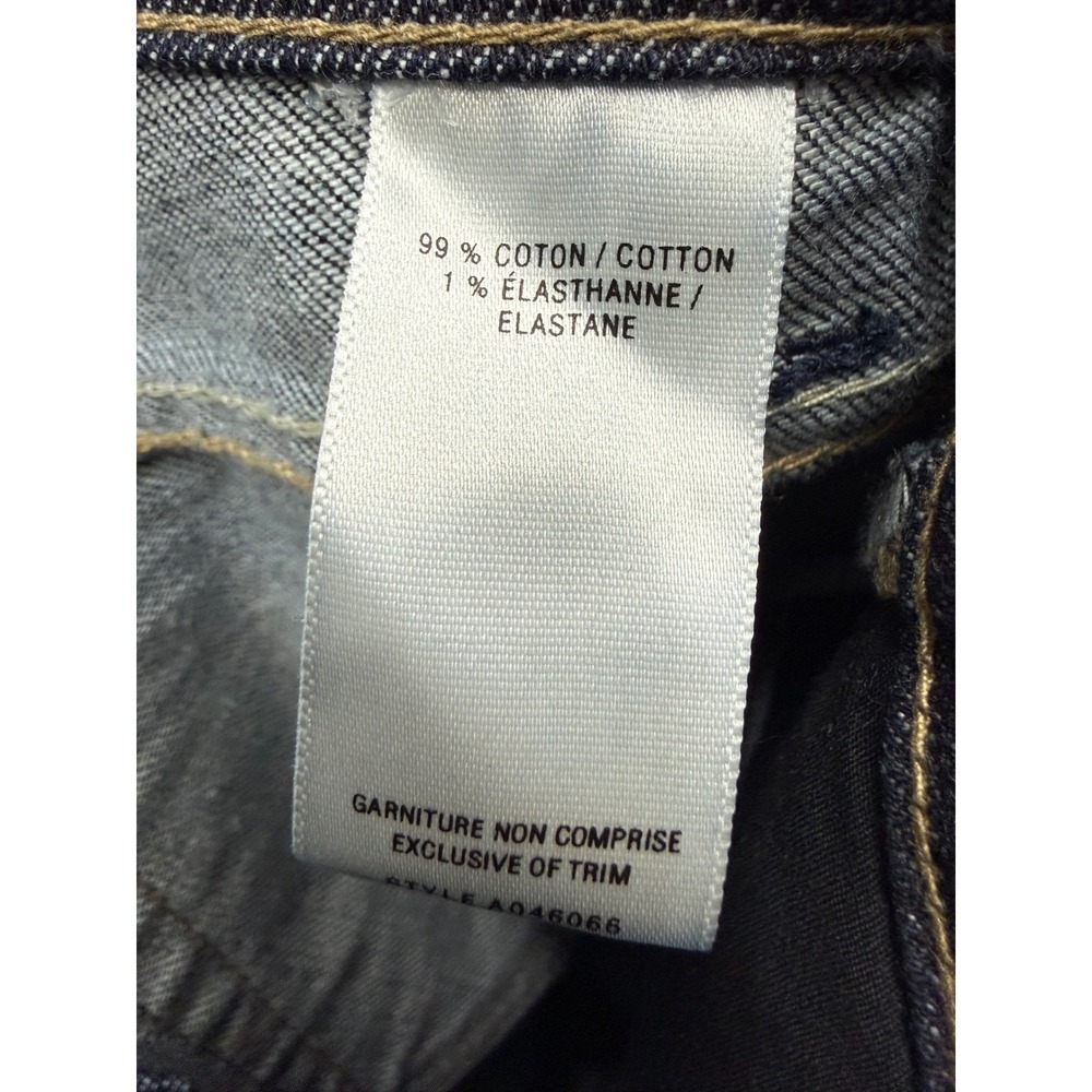 Jacob Dark Blue Flare Jeans - Picture 8 of 8